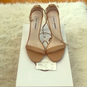 Steve Madden Stacey natural heels